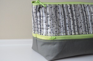 Double zippered Sewfrench bag