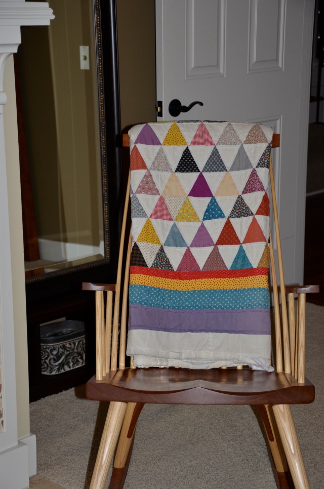 Equilateral Triangle quilt