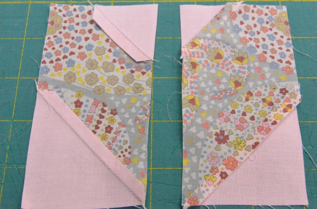 Charm quilt tutorial by Sewfrench