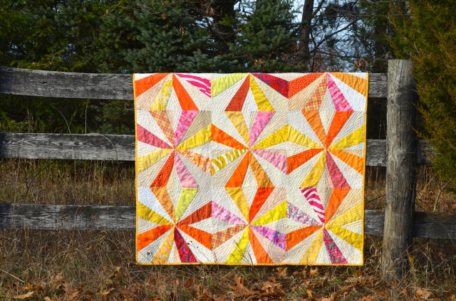 Endless Chain quilt by Sewfrench