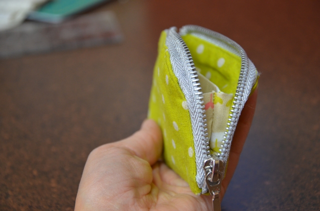 Zippered Card Pouch